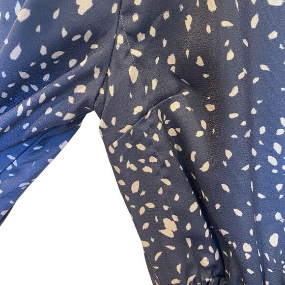 VICI Spotted Print Waist Wrap Short Length Dress - Women's S - Picture 5 of 7